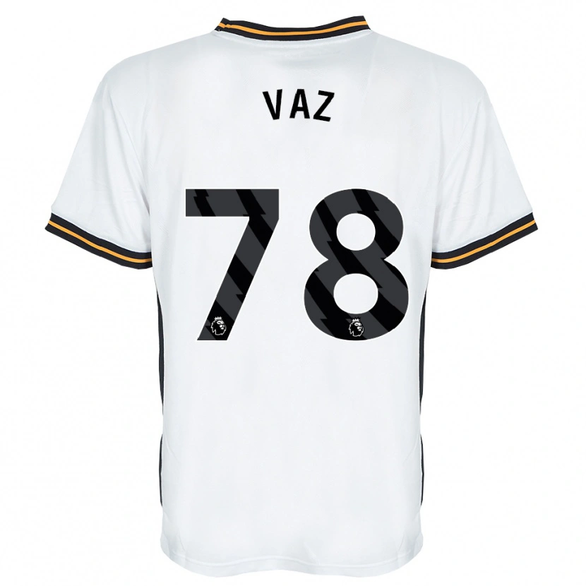 Danxen Kinder Robinio Vaz #78 Weiß Orange Schwarz Auswärtstrikot Trikot 2026/27 T-Shirt Österreich