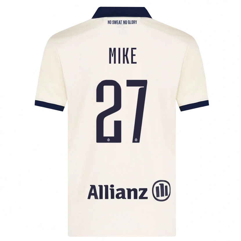 Danxen Kinder Wisdom Mike #27 Beige Schwarz Auswärtstrikot Trikot 2026/27 T-Shirt Österreich