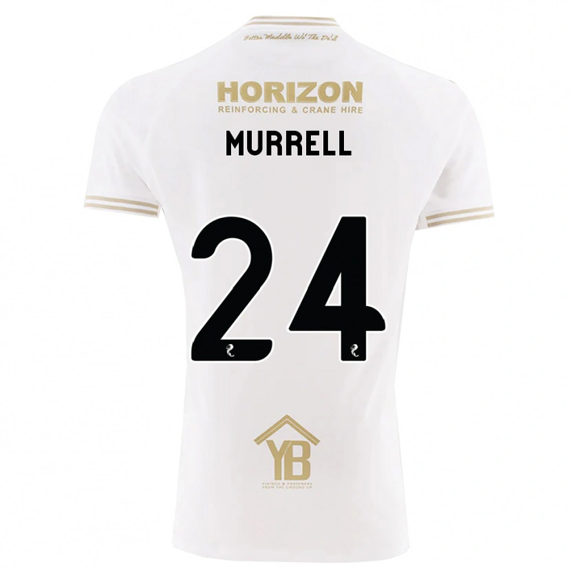 Danxen Herren Jacob Murrell #24 Weizen Weiß Auswärtstrikot Trikot 2026/27 T-Shirt Österreich