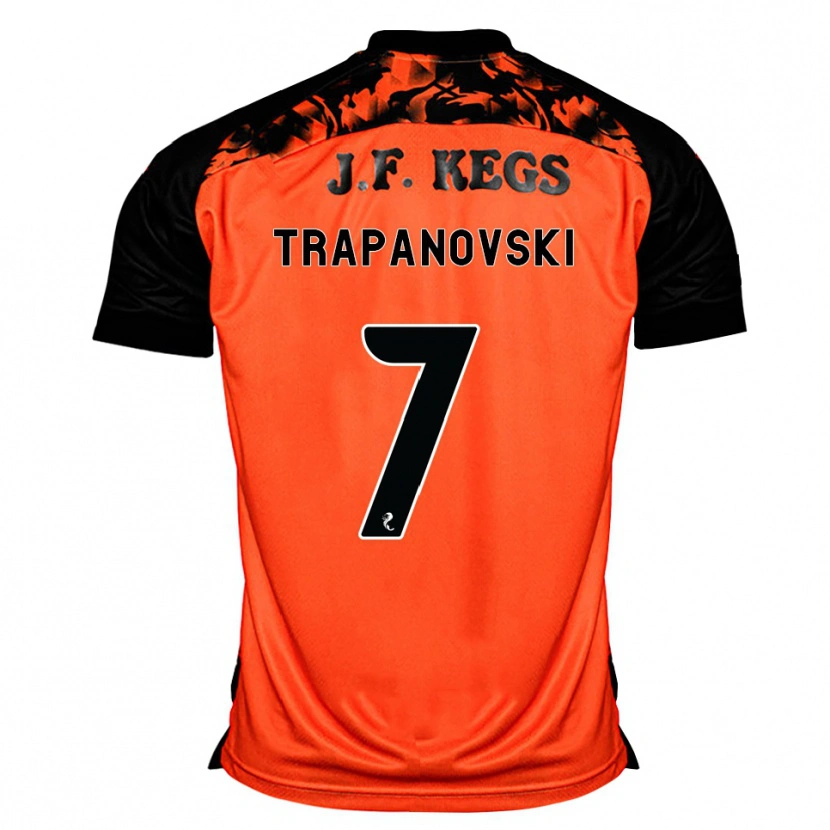 Danxen Herren Kristijan Trapanovski #7 Orange Schwarz Weiß Heimtrikot Trikot 2026/27 T-Shirt Österreich