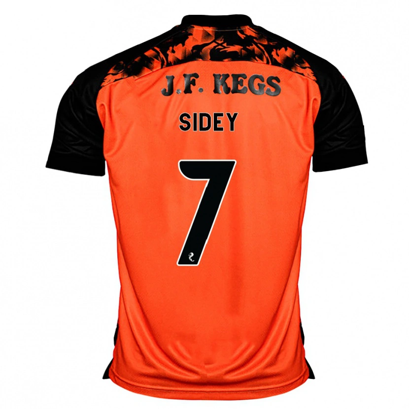 Danxen Herren Leah Sidey #7 Orange Schwarz Weiß Heimtrikot Trikot 2026/27 T-Shirt Österreich