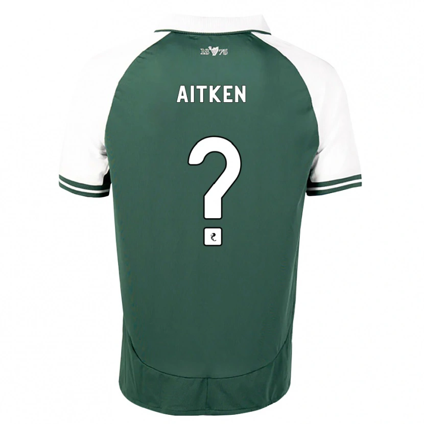 Danxen Herren Conor Aitken #0 Seegrün Weiß Heimtrikot Trikot 2026/27 T-Shirt Österreich