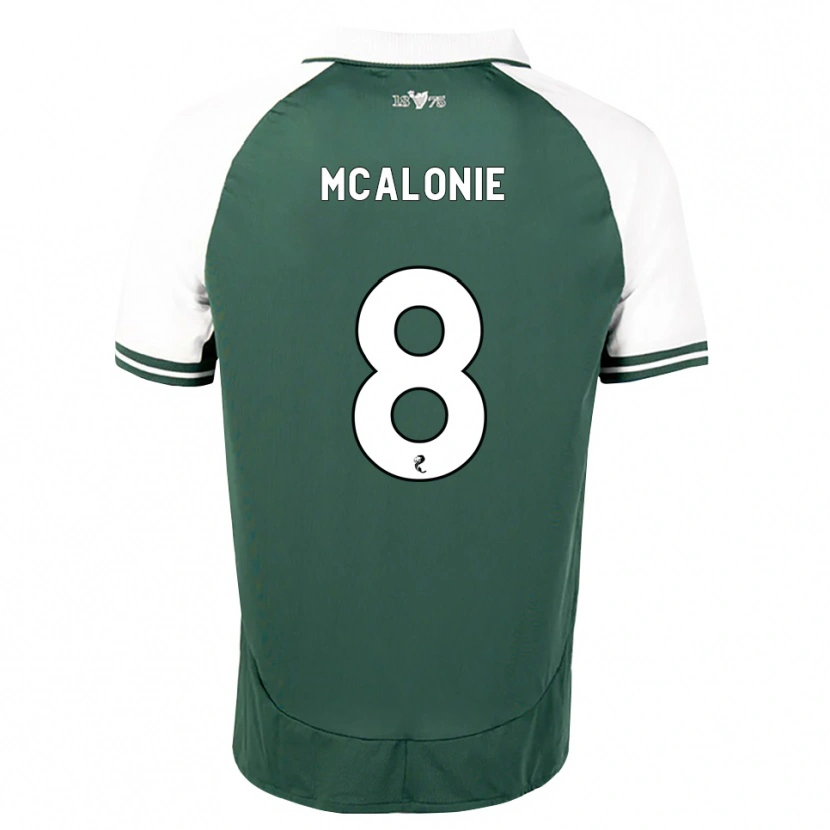 Danxen Herren Michaela Mcalonie #8 Seegrün Weiß Heimtrikot Trikot 2026/27 T-Shirt Österreich