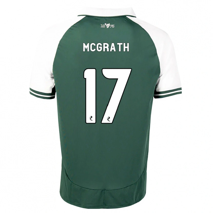 Danxen Herren Jamie Mcgrath #17 Seegrün Weiß Heimtrikot Trikot 2026/27 T-Shirt Österreich