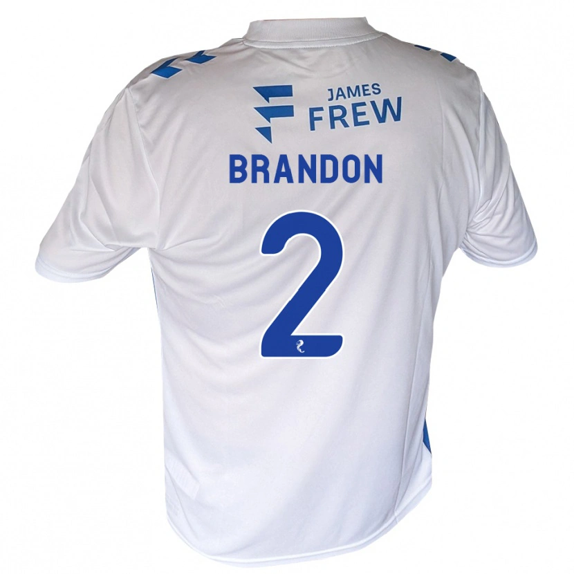 Danxen Herren Jamie Brandon #2 Königsblau Weiß Heimtrikot Trikot 2026/27 T-Shirt Österreich