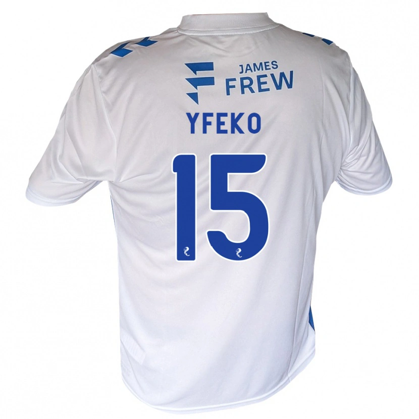 Danxen Herren Johnly Yfeko #15 Königsblau Weiß Heimtrikot Trikot 2026/27 T-Shirt Österreich