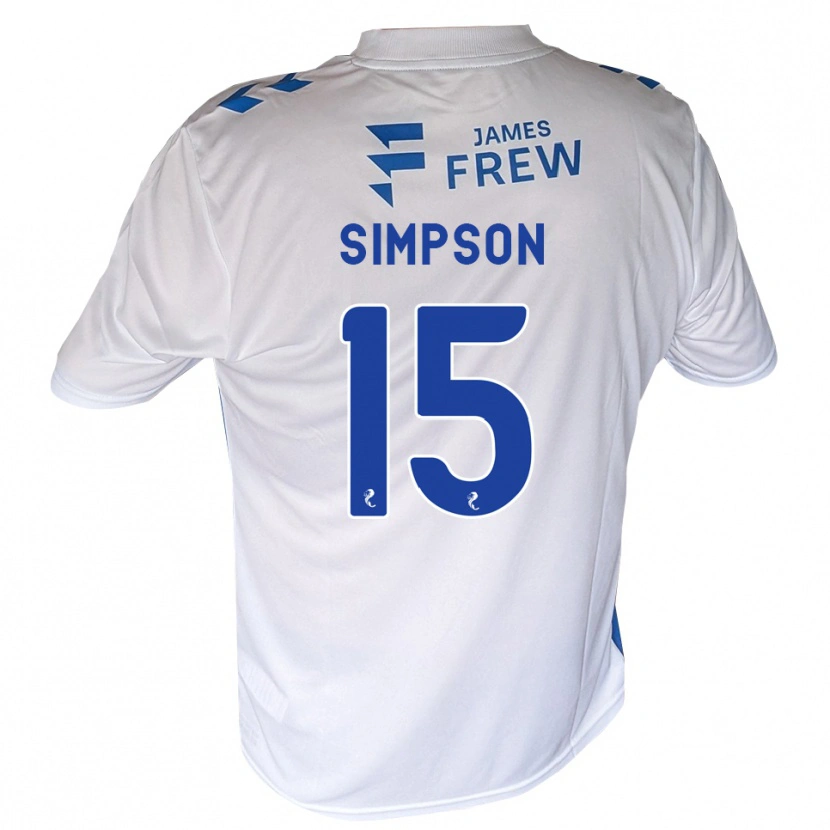 Danxen Herren Noah Simpson #15 Königsblau Weiß Heimtrikot Trikot 2026/27 T-Shirt Österreich