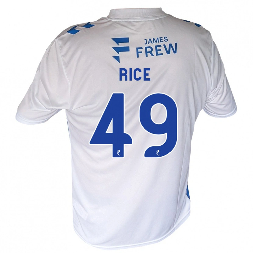Danxen Herren Bailey Rice #49 Königsblau Weiß Heimtrikot Trikot 2026/27 T-Shirt Österreich