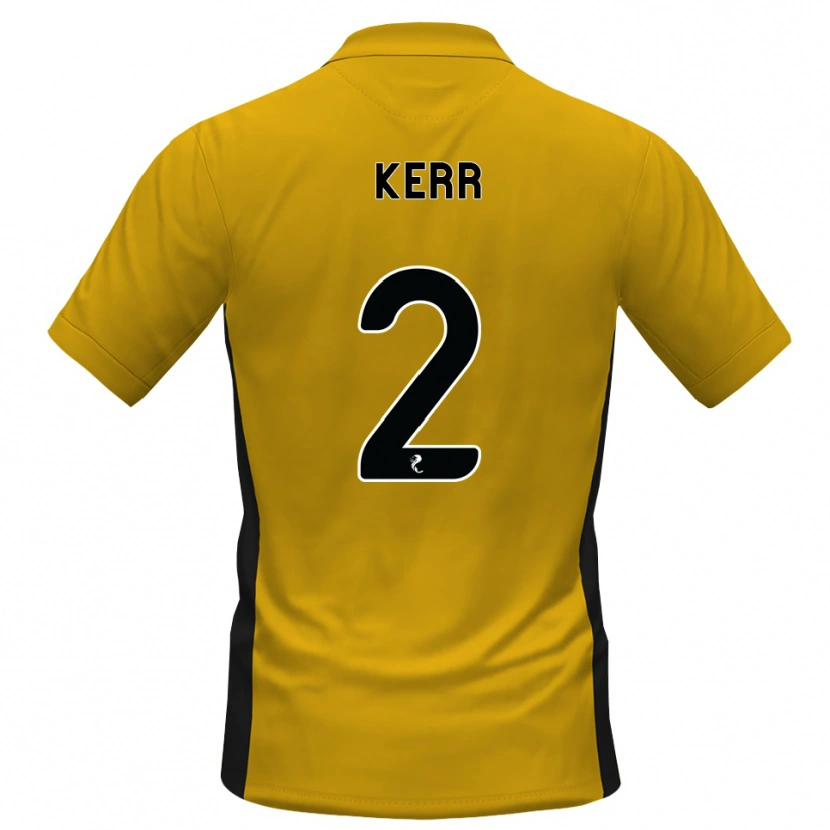 Danxen Herren Cammy Kerr #2 Orange Schwarz Heimtrikot Trikot 2026/27 T-Shirt Österreich