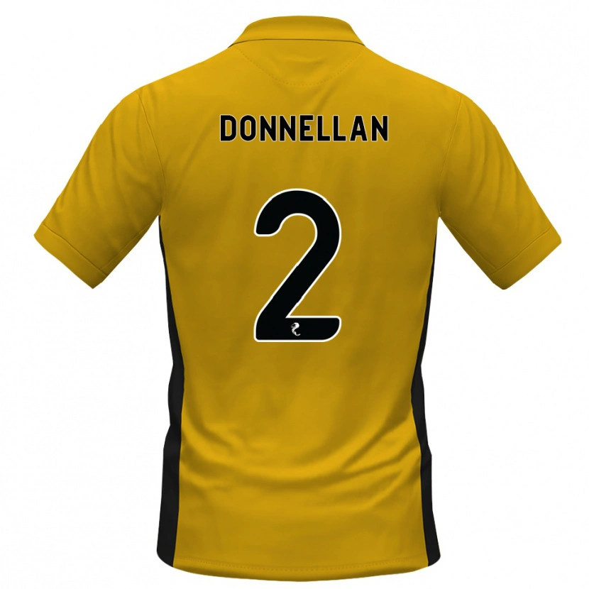 Danxen Herren Shaun Donnellan #2 Orange Schwarz Heimtrikot Trikot 2026/27 T-Shirt Österreich