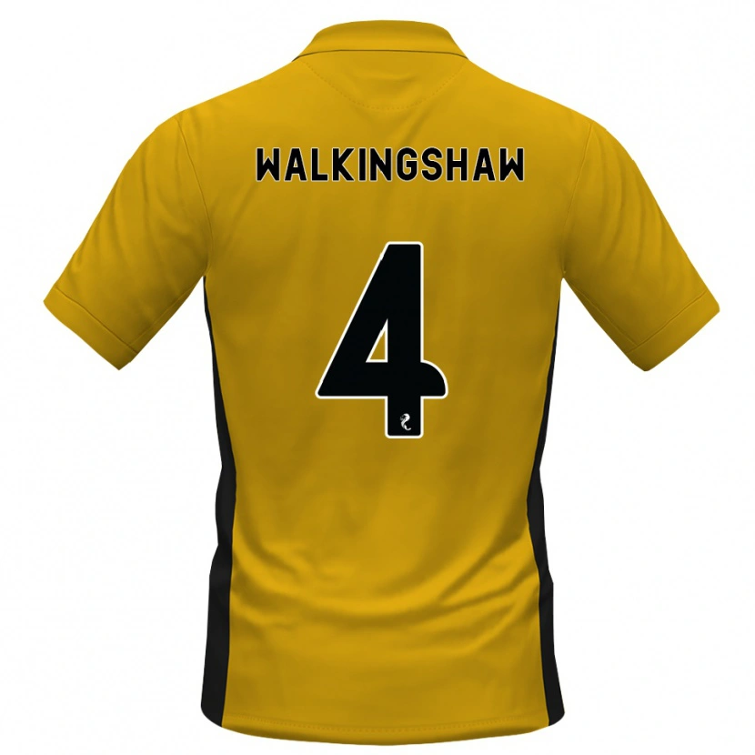 Danxen Herren Rachel Walkingshaw #4 Orange Schwarz Heimtrikot Trikot 2026/27 T-Shirt Österreich