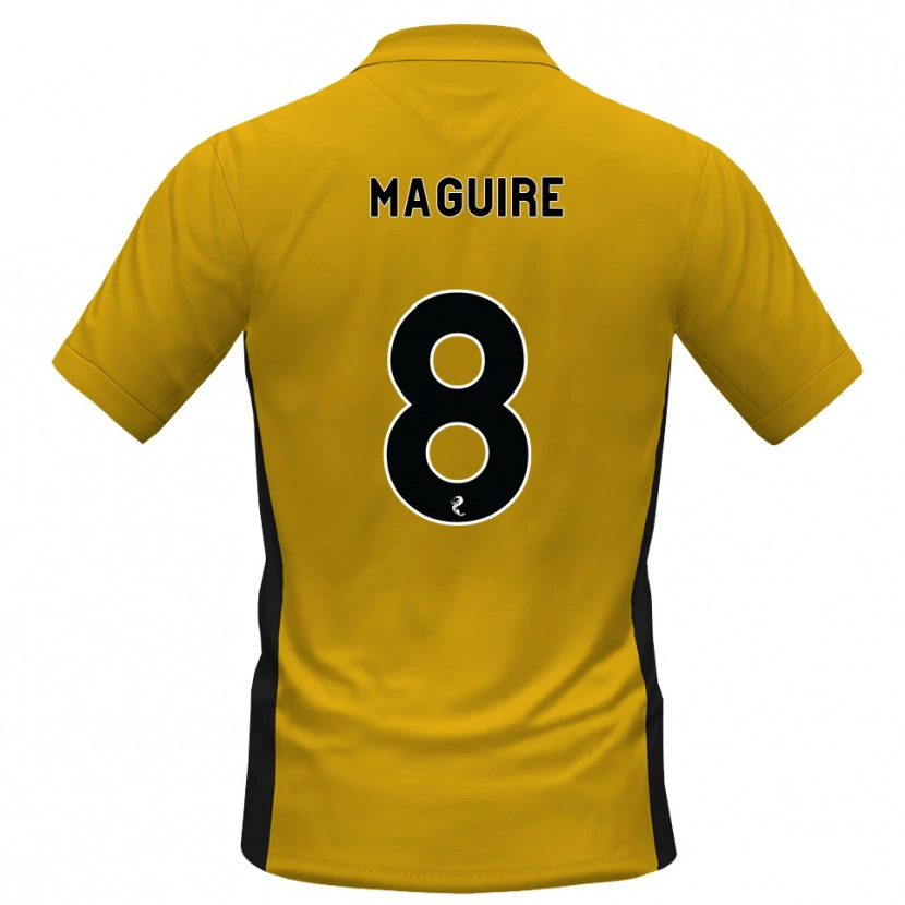 Danxen Herren Ciaran Maguire #8 Orange Schwarz Heimtrikot Trikot 2026/27 T-Shirt Österreich