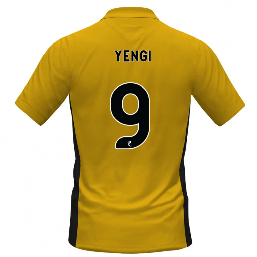 Danxen Herren Tete Yengi #9 Orange Schwarz Heimtrikot Trikot 2026/27 T-Shirt Österreich