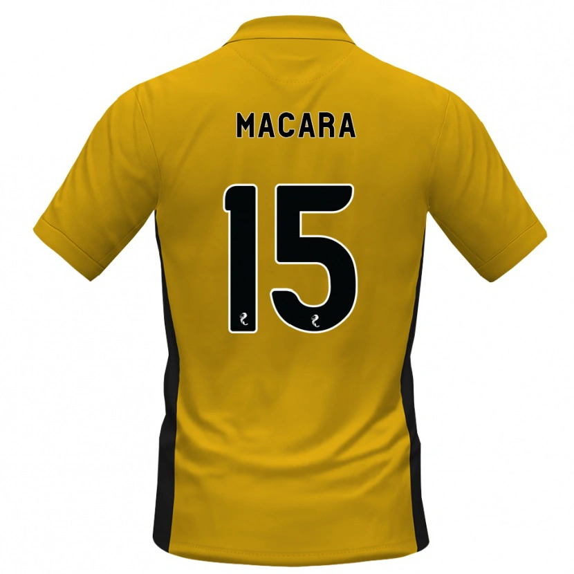 Danxen Herren Elise Macara #15 Orange Schwarz Heimtrikot Trikot 2026/27 T-Shirt Österreich
