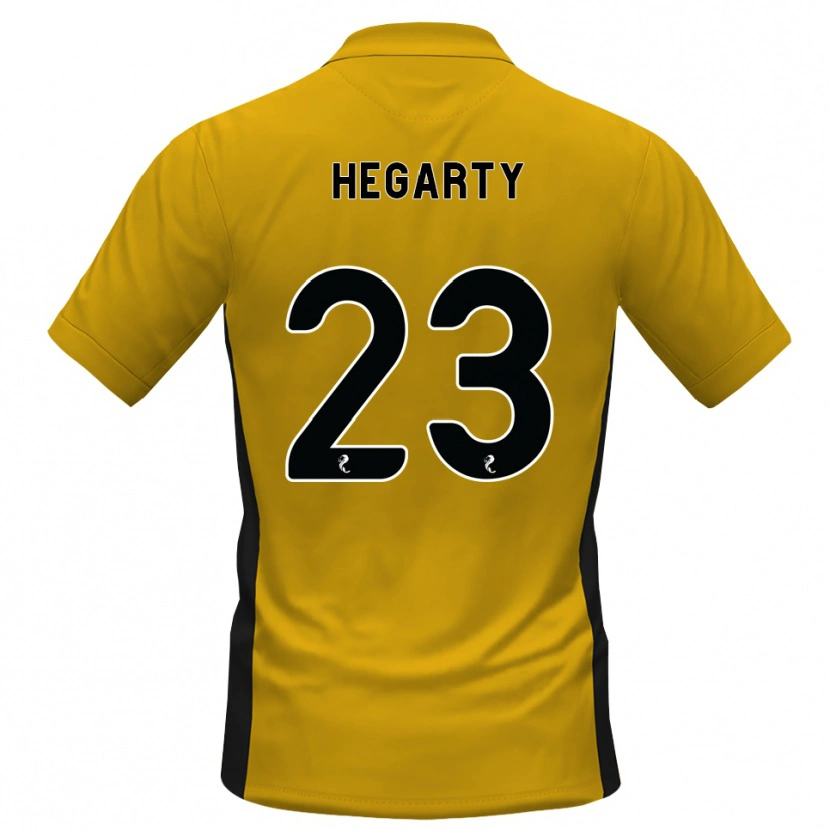 Danxen Herren Nina Hegarty #23 Orange Schwarz Heimtrikot Trikot 2026/27 T-Shirt Österreich