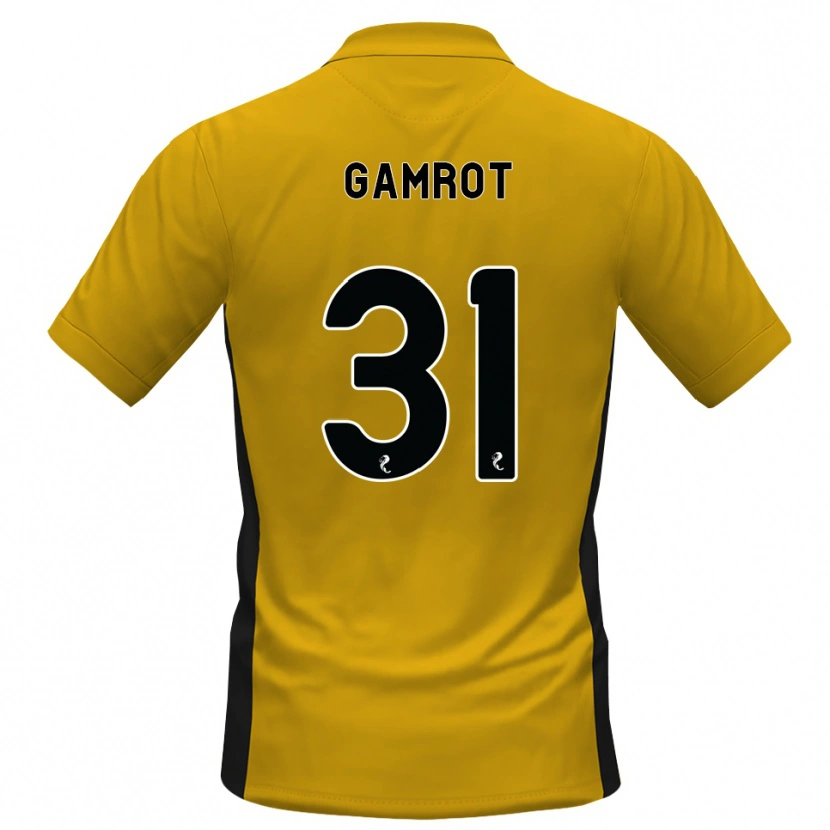 Danxen Herren Schenai Gamrot #31 Orange Schwarz Heimtrikot Trikot 2026/27 T-Shirt Österreich