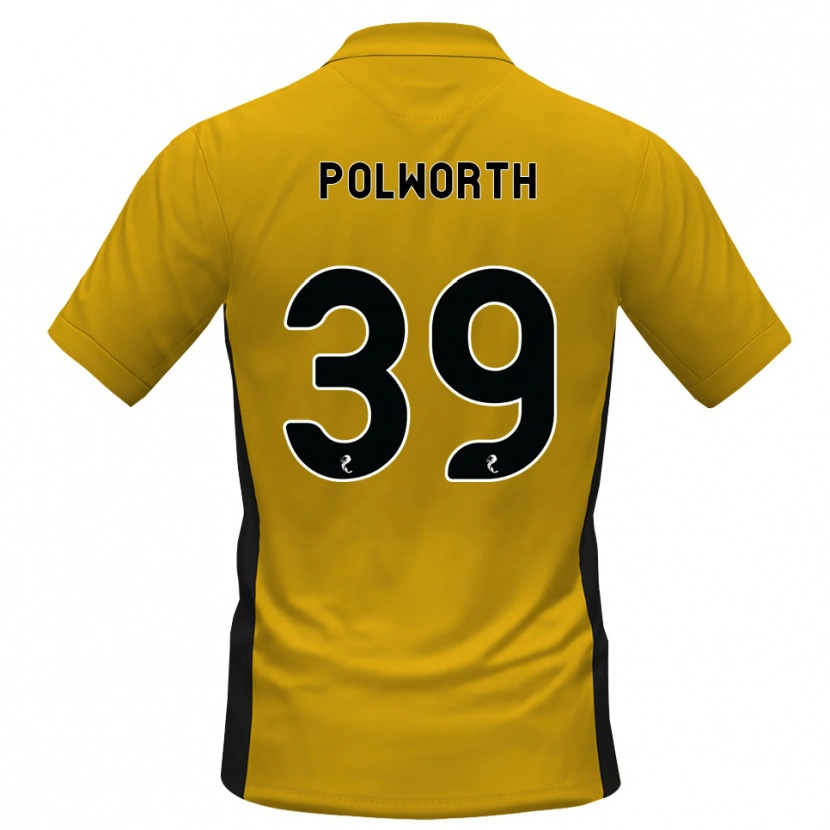 Danxen Herren Liam Polworth #39 Orange Schwarz Heimtrikot Trikot 2026/27 T-Shirt Österreich