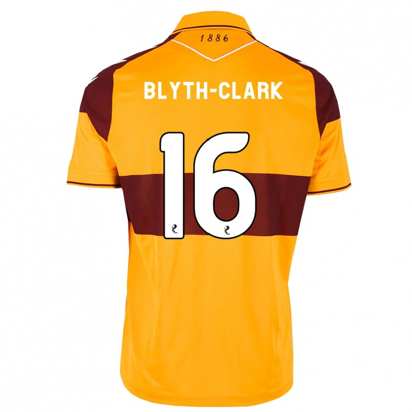 Danxen Herren Mason Blyth-Clark #16 Maroon Orange Heimtrikot Trikot 2026/27 T-Shirt Österreich