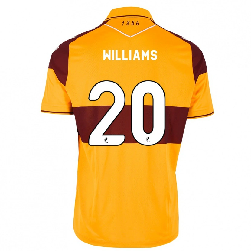 Danxen Herren Dylan Williams #20 Maroon Orange Heimtrikot Trikot 2026/27 T-Shirt Österreich