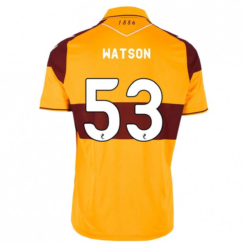 Danxen Herren Blane Watson #53 Maroon Orange Heimtrikot Trikot 2026/27 T-Shirt Österreich