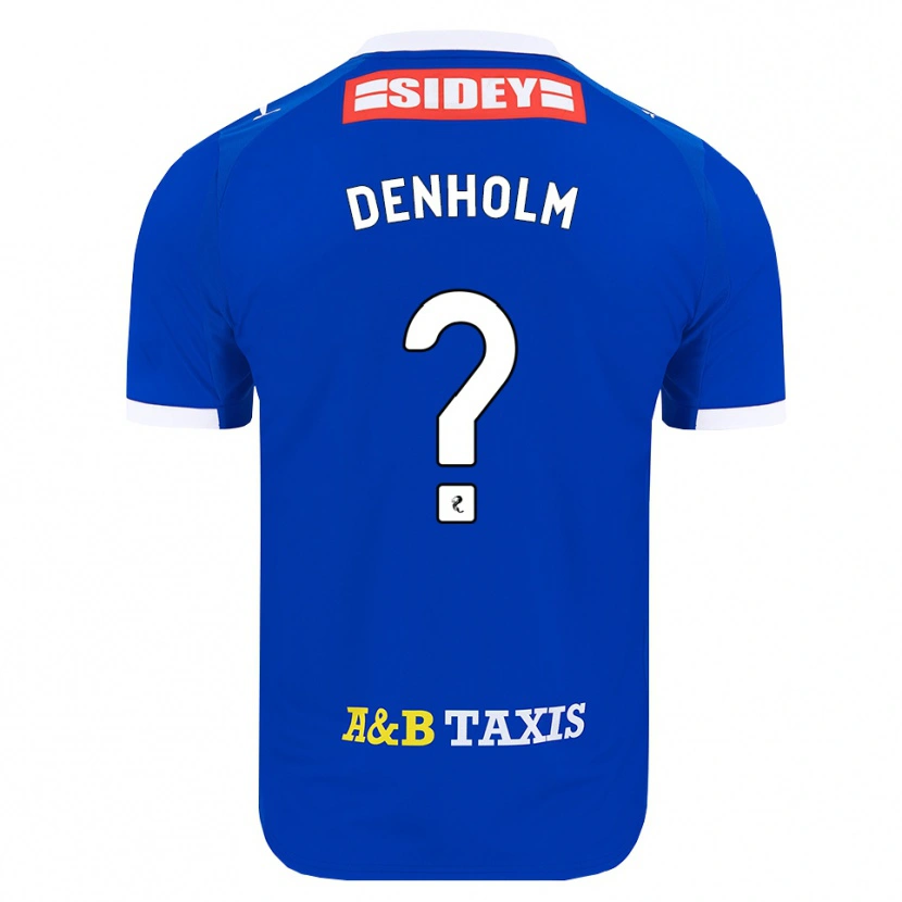 Danxen Herren Ben Denholm #0 Blau Rot Gelb Heimtrikot Trikot 2026/27 T-Shirt Österreich