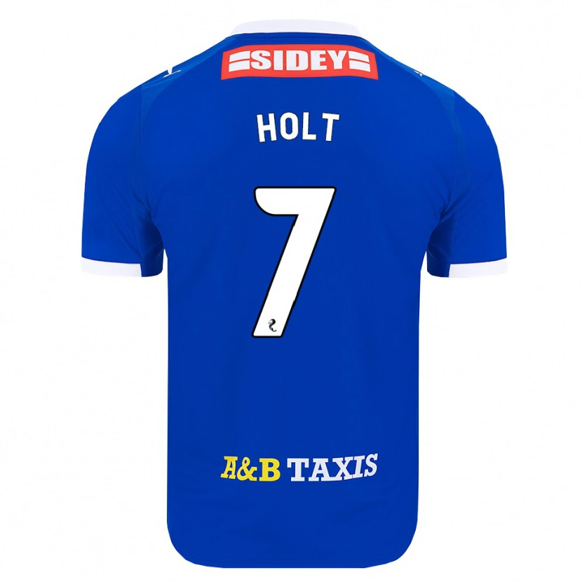 Danxen Herren Jason Holt #7 Blau Rot Gelb Heimtrikot Trikot 2026/27 T-Shirt Österreich