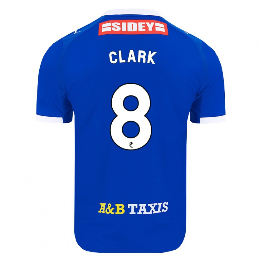 Danxen Herren Hannah Clark #8 Blau Rot Gelb Heimtrikot Trikot 2026/27 T-Shirt Österreich
