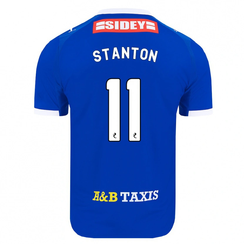 Danxen Herren Sam Stanton #11 Blau Rot Gelb Heimtrikot Trikot 2026/27 T-Shirt Österreich