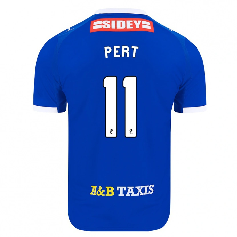Danxen Herren Bailey Pert #11 Blau Rot Gelb Heimtrikot Trikot 2026/27 T-Shirt Österreich