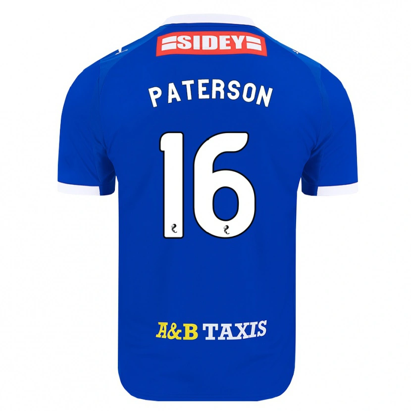 Danxen Herren Megan Paterson #16 Blau Rot Gelb Heimtrikot Trikot 2026/27 T-Shirt Österreich
