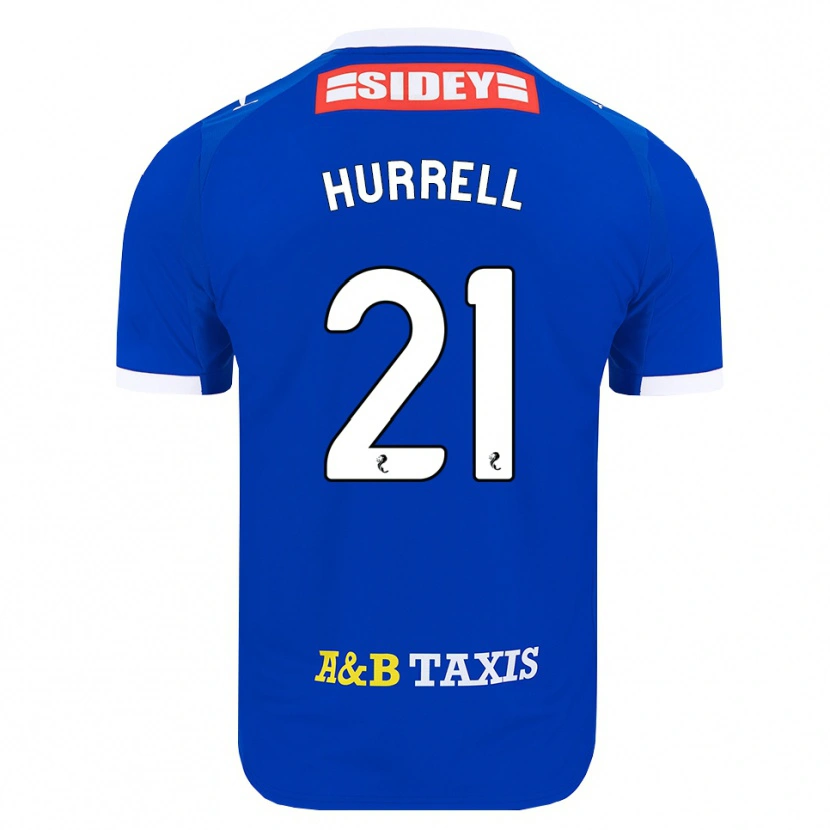 Danxen Herren Olivia Hurrell #21 Blau Rot Gelb Heimtrikot Trikot 2026/27 T-Shirt Österreich