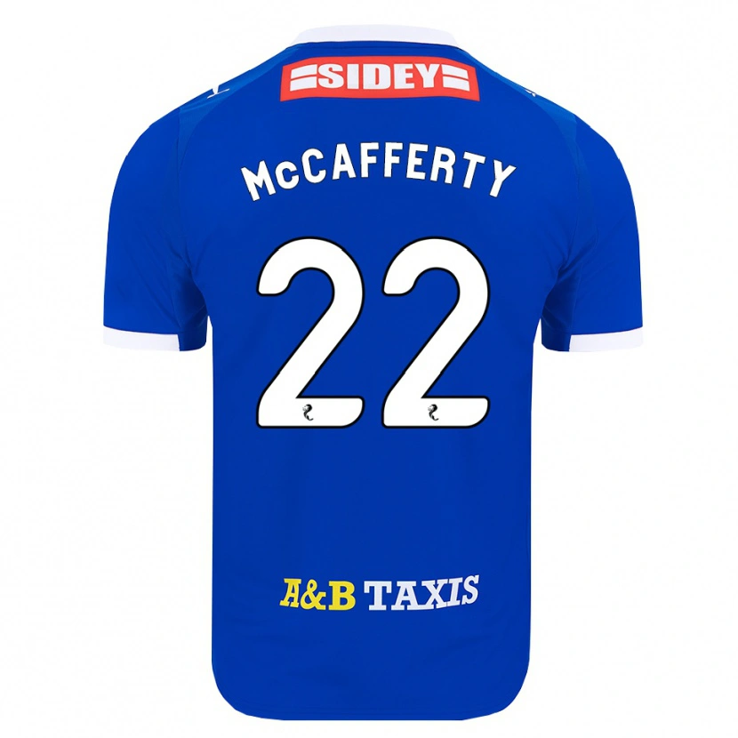 Danxen Herren Eirinn Mccafferty #22 Blau Rot Gelb Heimtrikot Trikot 2026/27 T-Shirt Österreich
