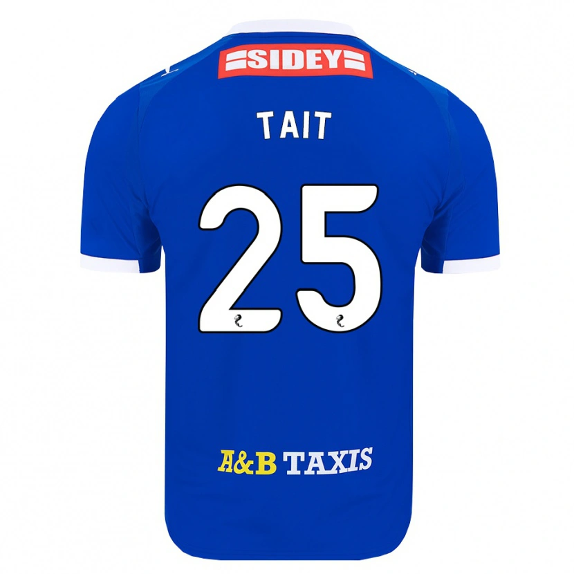 Danxen Herren Macaulay Tait #25 Blau Rot Gelb Heimtrikot Trikot 2026/27 T-Shirt Österreich
