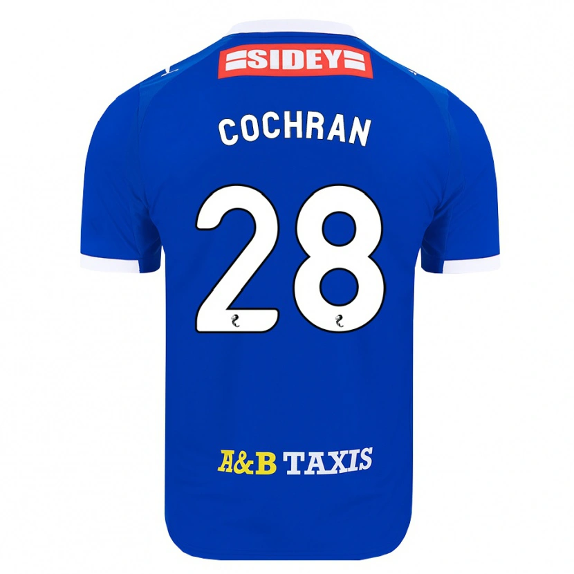 Danxen Herren Bobby Cochran #28 Blau Rot Gelb Heimtrikot Trikot 2026/27 T-Shirt Österreich