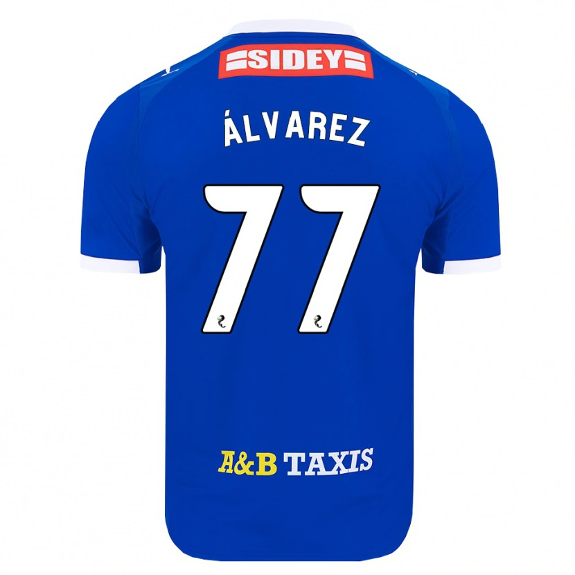 Danxen Herren Unax Álvarez #77 Blau Rot Gelb Heimtrikot Trikot 2026/27 T-Shirt Österreich