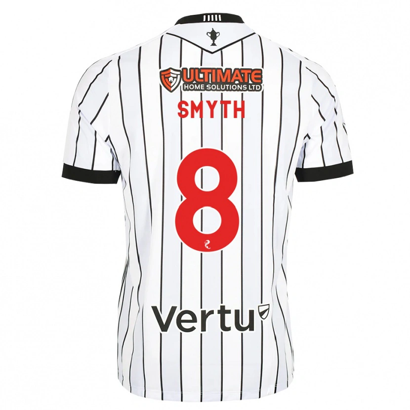 Danxen Herren Oisin Smyth #8 Weiß Schwarz Rot Heimtrikot Trikot 2026/27 T-Shirt Österreich