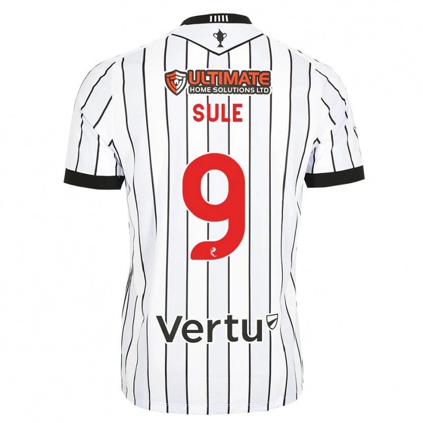 Danxen Herren Eseosa Sule #9 Weiß Schwarz Rot Heimtrikot Trikot 2026/27 T-Shirt Österreich