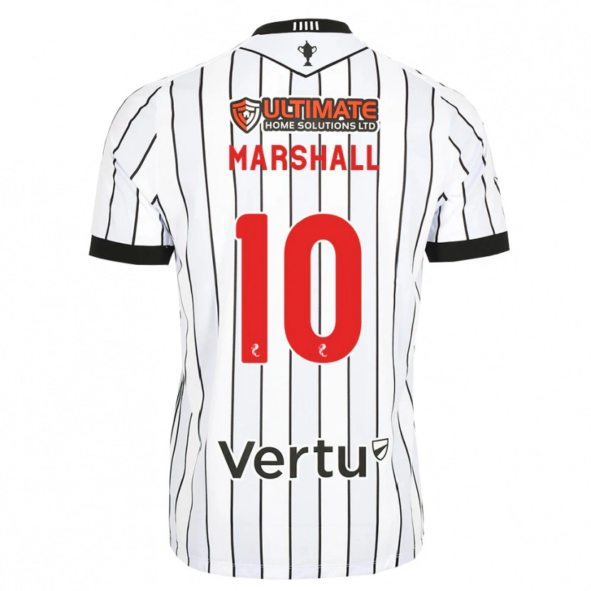 Danxen Herren Lewis Marshall #10 Weiß Schwarz Rot Heimtrikot Trikot 2026/27 T-Shirt Österreich