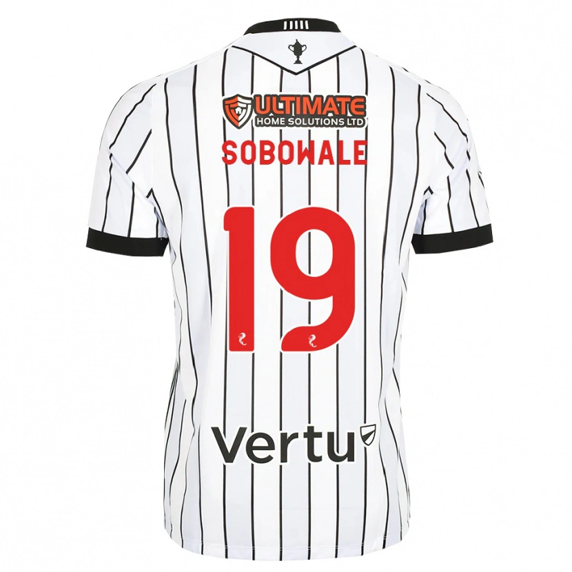 Danxen Herren Tunmise Sobowale #19 Weiß Schwarz Rot Heimtrikot Trikot 2026/27 T-Shirt Österreich