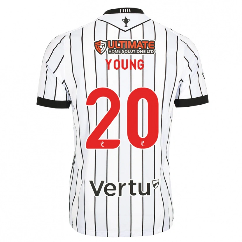 Danxen Herren Jake Young #20 Weiß Schwarz Rot Heimtrikot Trikot 2026/27 T-Shirt Österreich