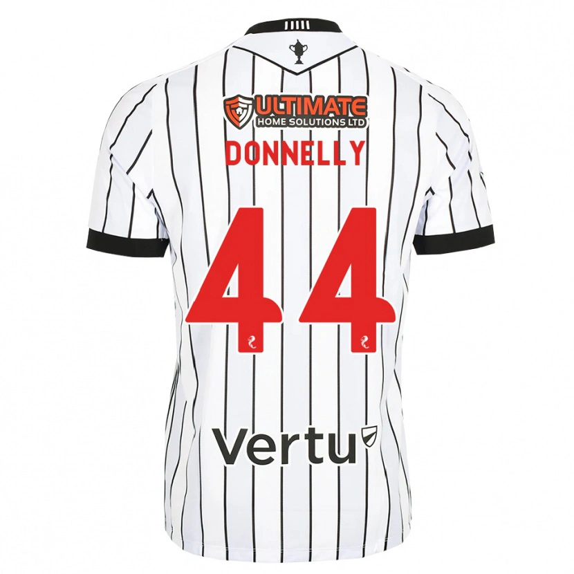 Danxen Herren Liam Donnelly #44 Weiß Schwarz Rot Heimtrikot Trikot 2026/27 T-Shirt Österreich