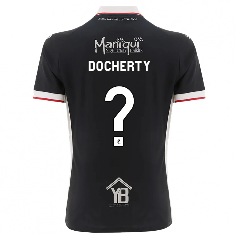 Danxen Herren Rachel Docherty #0 Schwarz Weiß Rot Heimtrikot Trikot 2026/27 T-Shirt Österreich