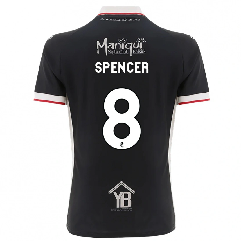Danxen Herren Brad Spencer #8 Schwarz Weiß Rot Heimtrikot Trikot 2026/27 T-Shirt Österreich