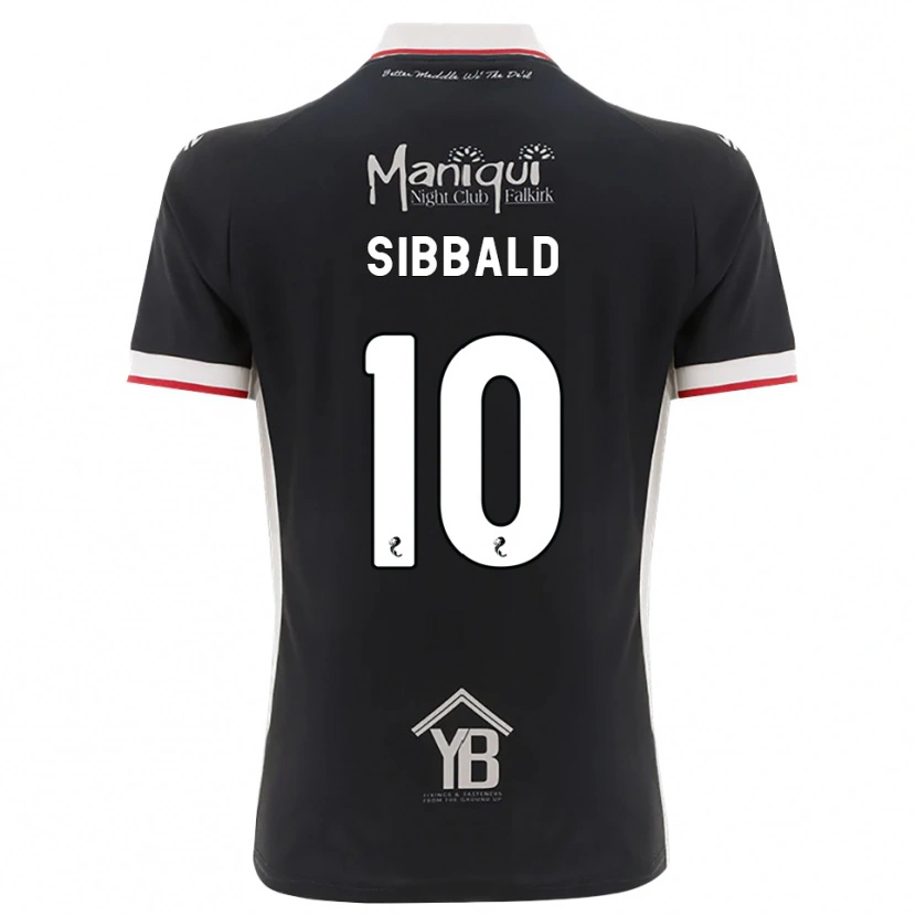 Danxen Herren Craig Sibbald #10 Schwarz Weiß Rot Heimtrikot Trikot 2026/27 T-Shirt Österreich