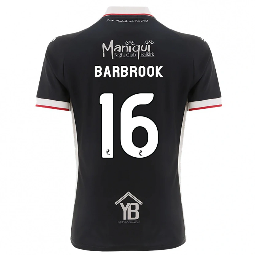 Danxen Herren Finley Barbrook #16 Schwarz Weiß Rot Heimtrikot Trikot 2026/27 T-Shirt Österreich