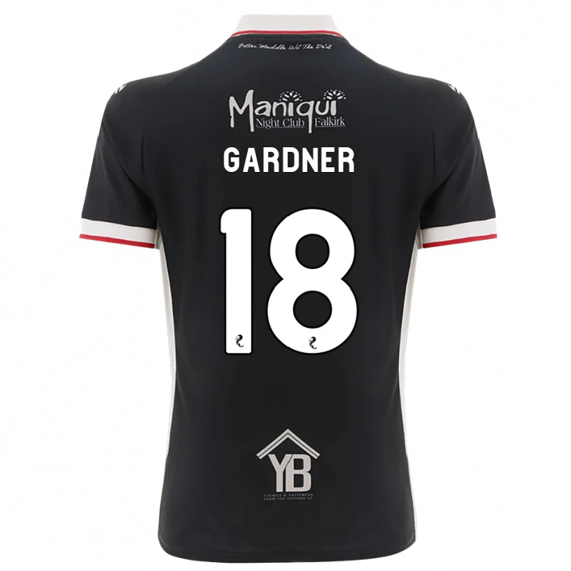 Danxen Herren Joe Gardner #18 Schwarz Weiß Rot Heimtrikot Trikot 2026/27 T-Shirt Österreich