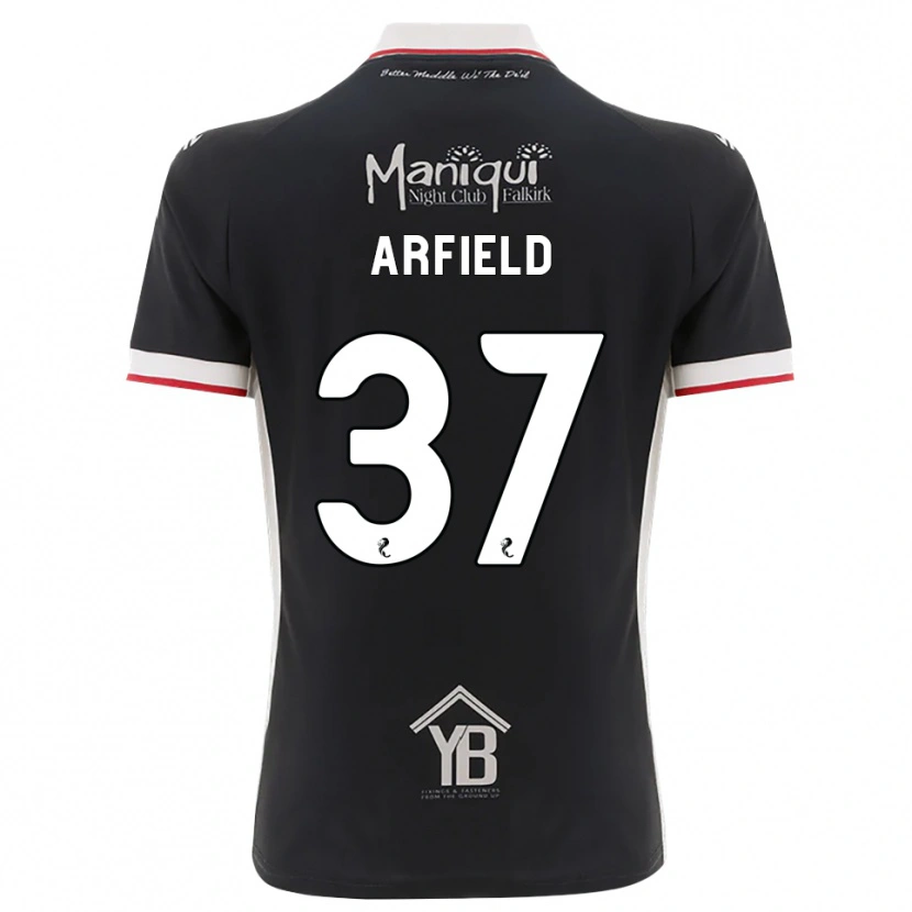 Danxen Herren Scott Arfield #37 Schwarz Weiß Rot Heimtrikot Trikot 2026/27 T-Shirt Österreich