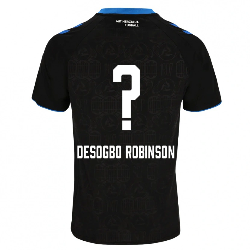 Danxen Herren Jermaine Desogbo Robinson #0 Schwarz Weiß Rot Heimtrikot Trikot 2026/27 T-Shirt Österreich