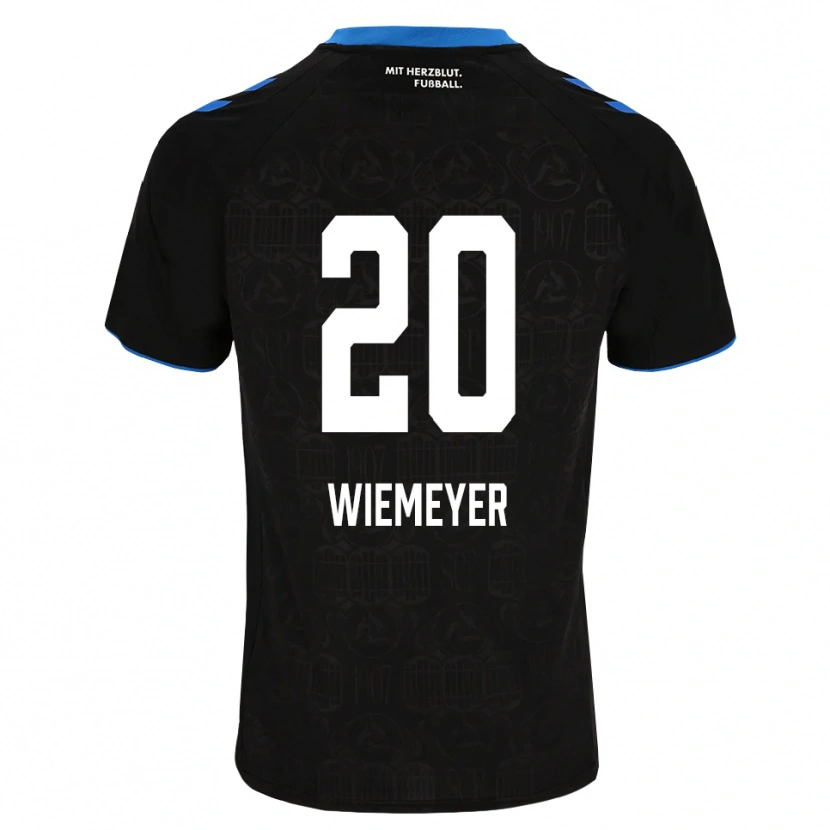 Danxen Herren Felix Wiemeyer #20 Schwarz Weiß Rot Heimtrikot Trikot 2026/27 T-Shirt Österreich