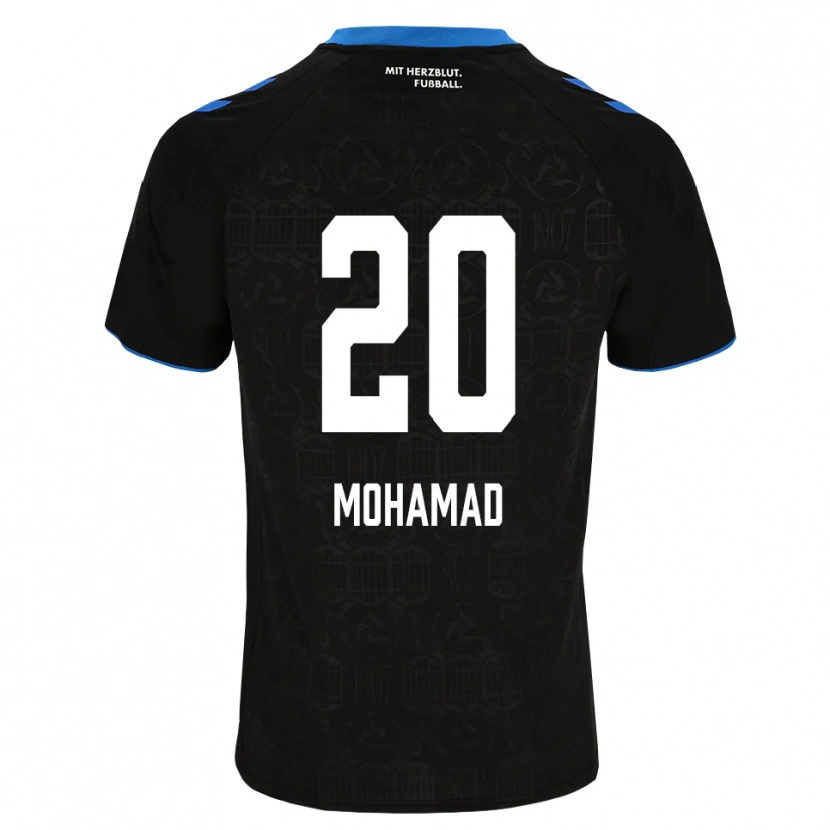 Danxen Herren Hassan Mohamad #20 Schwarz Weiß Rot Heimtrikot Trikot 2026/27 T-Shirt Österreich